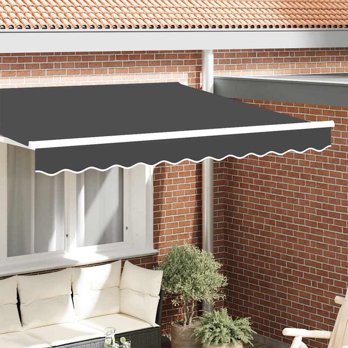 Baldachin Antracit 230 x 20 cm Pânză - WALTI WALTI