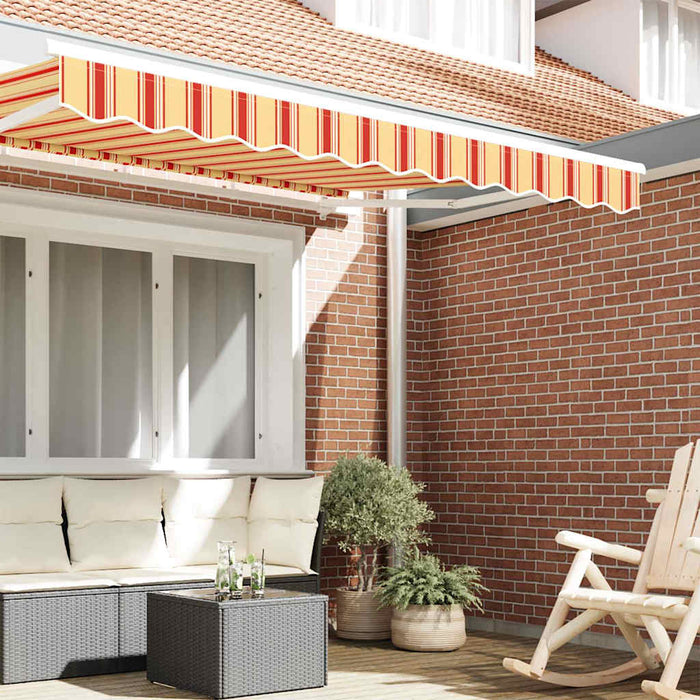 Înlocuire pentru faldurile de awning Galben și portocalie 2,5 m WALTI