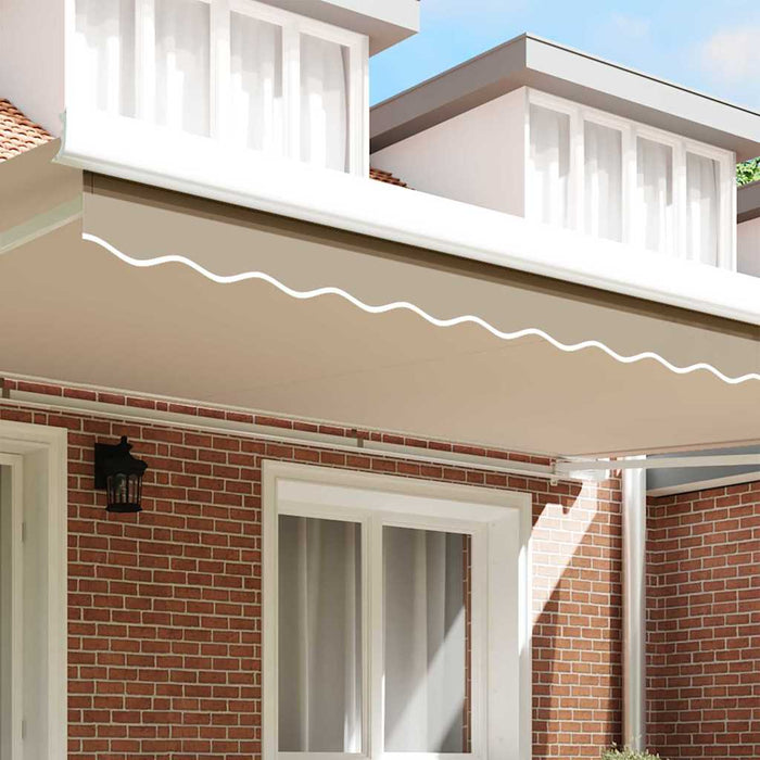 Baldachin Bej 480 x 20 cm Pânză - WALTI WALTI