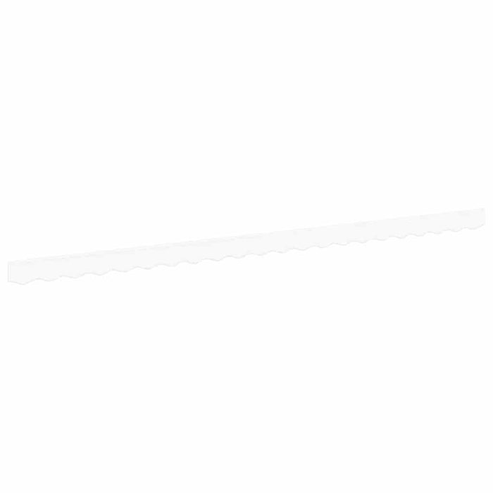 Înlocuire pentru faldurile de awning Alb 480 x 20 cm Poliester - WALTI WALTI