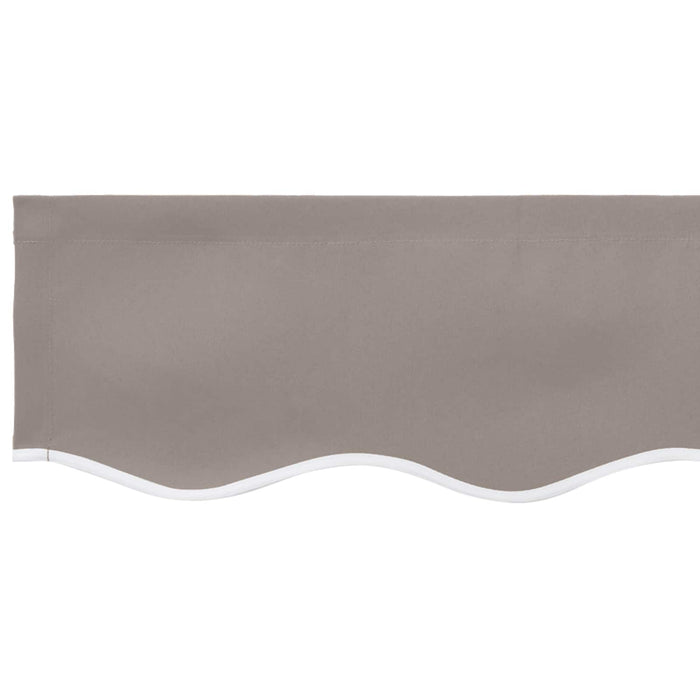Înlocuire pentru faldurile de awning Gri deschis 230 x 20 cm WALTI