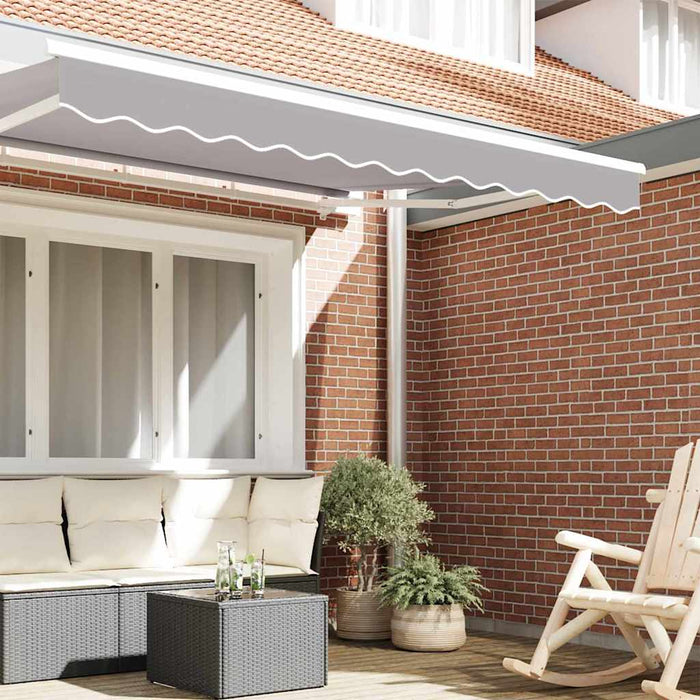 Înlocuire pentru faldurile de awning Gri deschis 2,5 m - WALTI WALTI