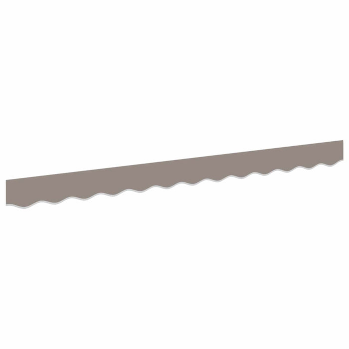 Înlocuire pentru faldurile de awning Gri deschis 230 x 20 cm WALTI