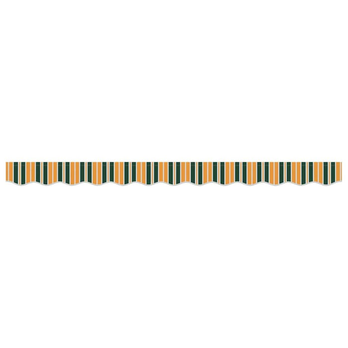 Baldachin Verde și galben 580 x 20 cm Pânză - WALTI WALTI