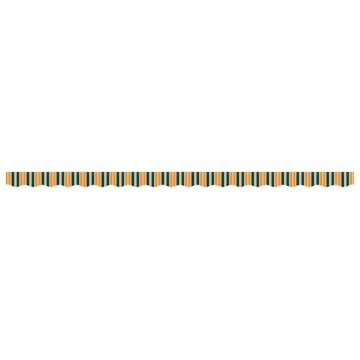 Baldachin Verde și galben 430 x 20 cm Pânză - WALTI WALTI