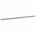 Baldachin Verde și alb 580 x 20 cm Pânză - WALTI WALTI
