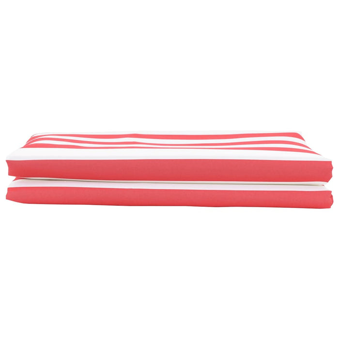 Material de înlocuire pentru copertină Roșu și Alb Poliester - WALTI WALTI