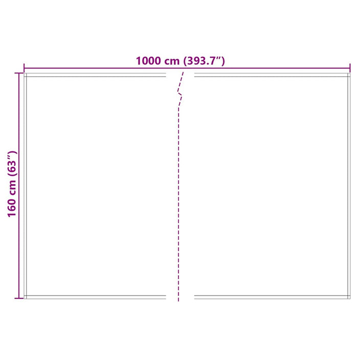 Material de înlocuire pentru copertină Galben și gri Poliester - WALTI WALTI