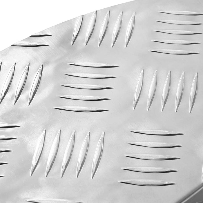 Trepte Semilună 5 pcs Argintiu 60 x 18 cm Aluminiu - WALTI WALTI