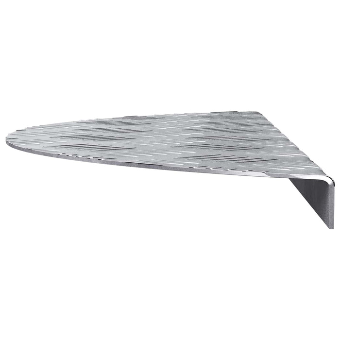 Trepte Semilună 5 pcs Argintiu 60 x 18 cm Aluminiu - WALTI WALTI
