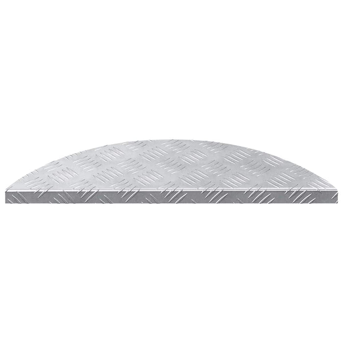 Trepte Semilună 15 pcs Argintiu 60 x 18 cm Aluminiu - WALTI WALTI