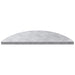 Trepte Semilună 15 pcs Argintiu 60 x 18 cm Aluminiu - WALTI WALTI