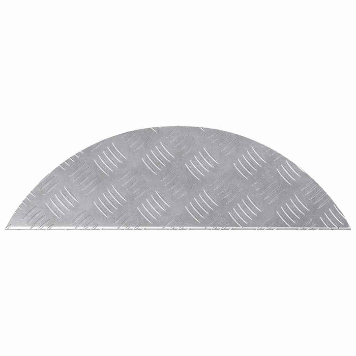 Trepte Semilună 15 pcs Argintiu 60 x 18 cm Aluminiu - WALTI WALTI