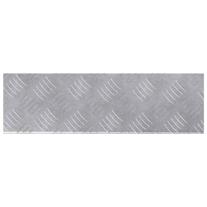 Trepte Dreptunghiular 10 pcs Argintiu 60 x 18 cm Aluminiu - WALTI WALTI