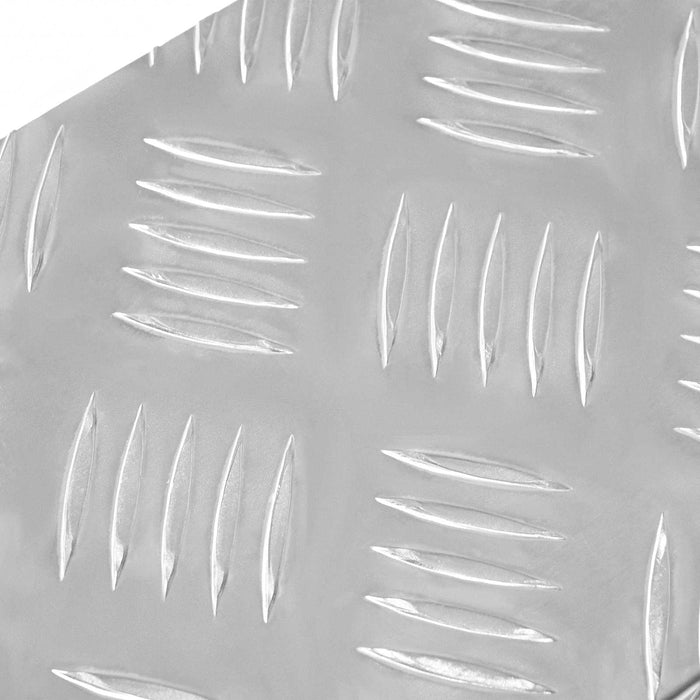 Trepte Dreptunghiular 15 pcs Argintiu 60 x 18 cm Aluminiu - WALTI WALTI