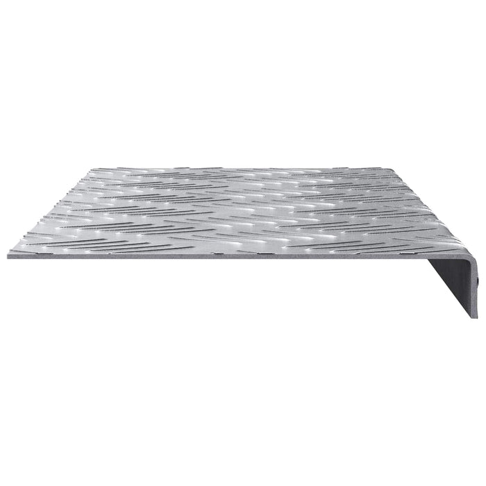 Trepte Dreptunghiular 15 pcs Argintiu 60 x 18 cm Aluminiu - WALTI WALTI