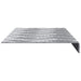 Trepte Dreptunghiular 15 pcs Argintiu 60 x 18 cm Aluminiu - WALTI WALTI