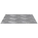 Plăci cu tablouri 2 pcs Argintiu 20 x 20 cm Aluminiu - WALTI WALTI