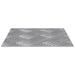 Plăci cu tablouri 4 pcs Argintiu 20 x 20 cm Aluminiu - WALTI WALTI