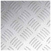 Plăci cu tablouri 4 pcs Argintiu 20 x 20 cm Aluminiu - WALTI WALTI