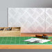 Plăci cu tablouri 2 pcs Argintiu 30 x 20 cm Aluminiu - WALTI WALTI