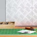 Plăci cu tablouri 4 pcs Argintiu 30 x 20 cm Aluminiu - WALTI WALTI