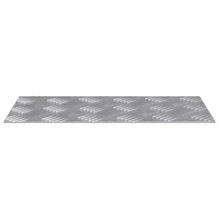 Plăci cu tablouri 2 pcs Argintiu 40 x 20 cm Aluminiu - WALTI WALTI