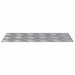 Plăci cu tablouri 2 pcs Argintiu 40 x 20 cm Aluminiu - WALTI WALTI