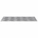 Plăci cu tablouri 4 pcs Argintiu 40 x 20 cm Aluminiu - WALTI WALTI
