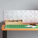 Plăci cu tablouri 2 pcs Argintiu 50 x 20 cm Aluminiu - WALTI WALTI