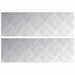 Plăci cu tablouri 2 pcs Argintiu 60 x 20 cm Aluminiu - WALTI WALTI