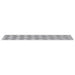 Plăci cu tablouri 4 pcs Argintiu 70 x 20 cm Aluminiu - WALTI WALTI