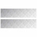Plăci cu tablouri 2 pcs Argintiu 80 x 20 cm Aluminiu - WALTI WALTI