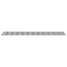 Plăci cu tablouri 2 pcs Argintiu 90 x 20 cm Aluminiu - WALTI WALTI