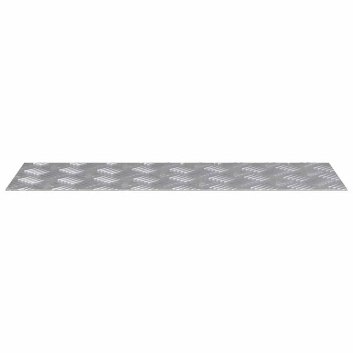 Plăci cu tablouri 2 pcs Argintiu 75 x 25 cm Aluminiu - WALTI WALTI