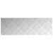 Plăci cu tablouri 4 pcs Argintiu 75 x 25 cm Aluminiu - WALTI WALTI