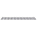Plăci cu tablouri 4 pcs Argintiu 100 x 25 cm Aluminiu - WALTI WALTI