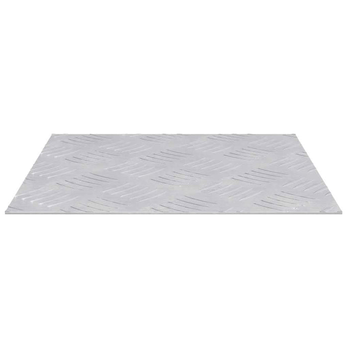 Plăci cu tablouri 2 pcs Argintiu 30 x 30 cm Aluminiu - WALTI WALTI