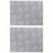 Plăci cu tablouri 2 pcs Argintiu 40 x 30 cm Aluminiu - WALTI WALTI