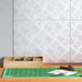 Plăci cu tablouri 4 pcs Argintiu 40 x 30 cm Aluminiu - WALTI WALTI