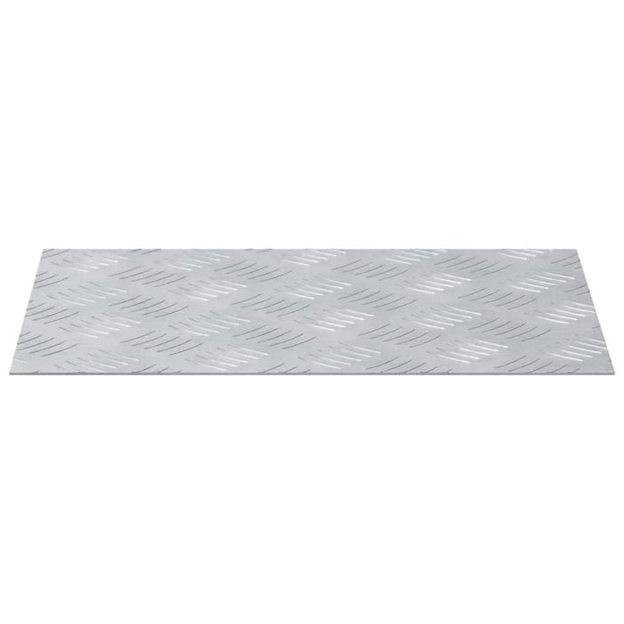 Plăci cu tablouri 4 pcs Argintiu 40 x 30 cm Aluminiu - WALTI WALTI