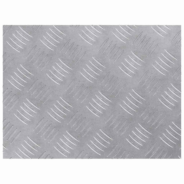 Plăci cu tablouri 4 pcs Argintiu 40 x 30 cm Aluminiu - WALTI WALTI