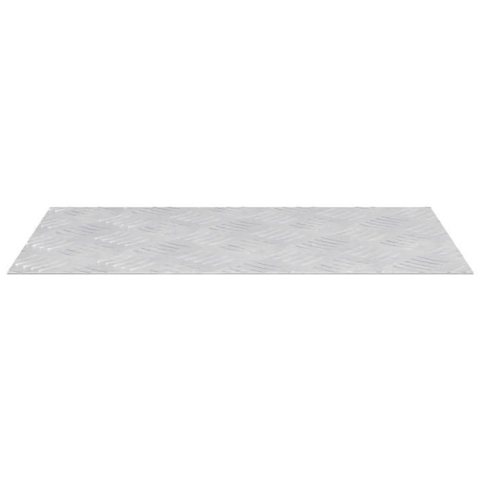 Plăci cu tablouri 4 pcs Argintiu 50 x 30 cm Aluminiu - WALTI WALTI