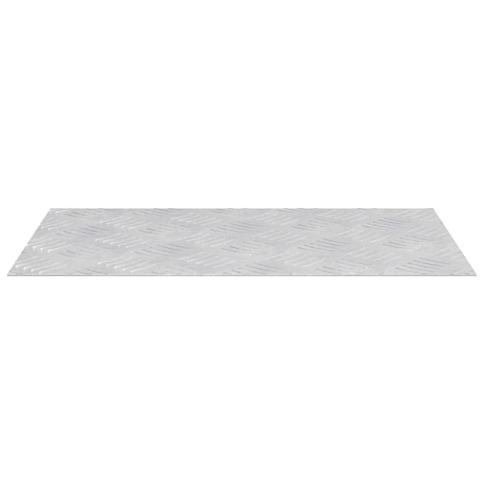 Plăci cu tablouri 4 pcs Argintiu 50 x 30 cm Aluminiu - WALTI WALTI