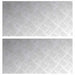Plăci cu tablouri 2 pcs Argintiu 60 x 30 cm Aluminiu - WALTI WALTI