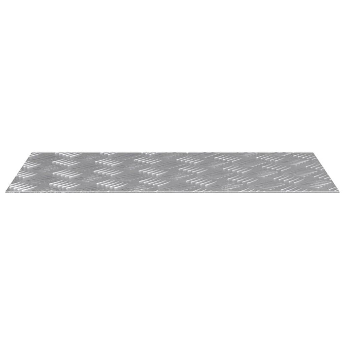 Plăci cu tablouri 4 pcs Argintiu 60 x 30 cm Aluminiu - WALTI WALTI