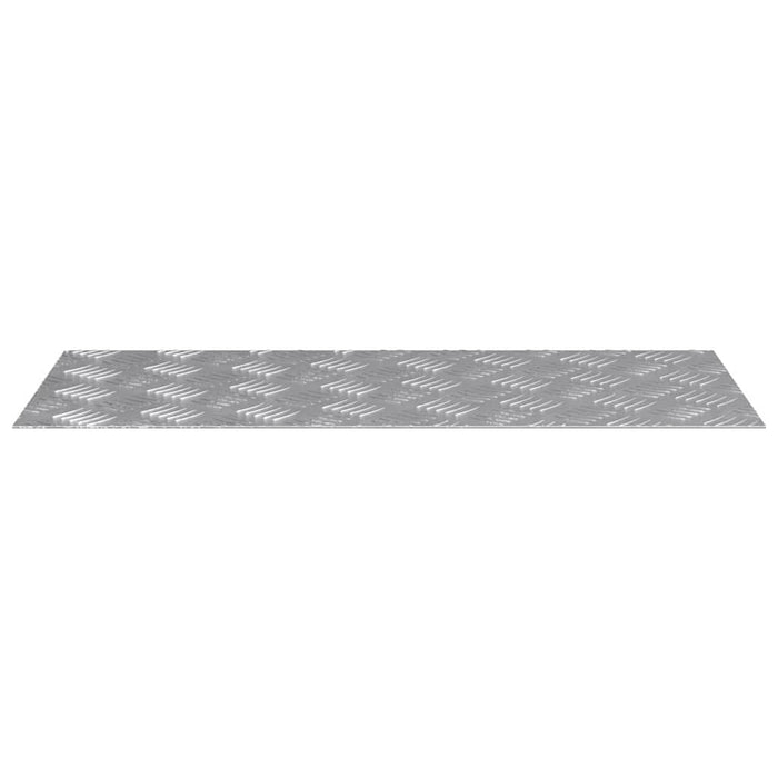 Plăci cu tablouri 2 pcs Argintiu 70 x 30 cm Aluminiu - WALTI WALTI