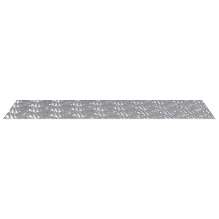 Plăci cu tablouri 2 pcs Argintiu 80 x 30 cm Aluminiu - WALTI WALTI