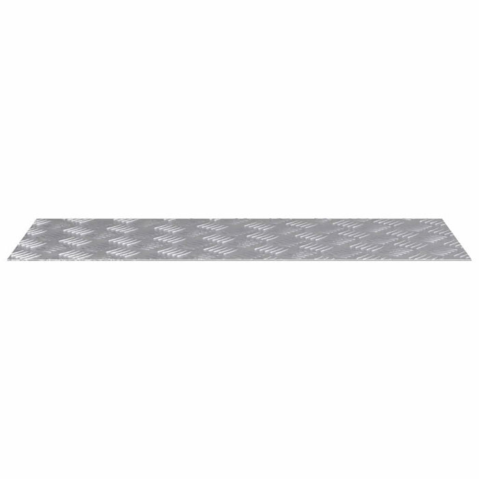 Plăci cu tablouri 2 pcs Argintiu 80 x 30 cm Aluminiu - WALTI WALTI