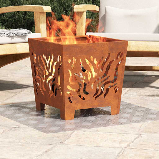 Plăci cu tablouri 4 pcs Argintiu 40 x 40 cm Aluminiu - WALTI WALTI